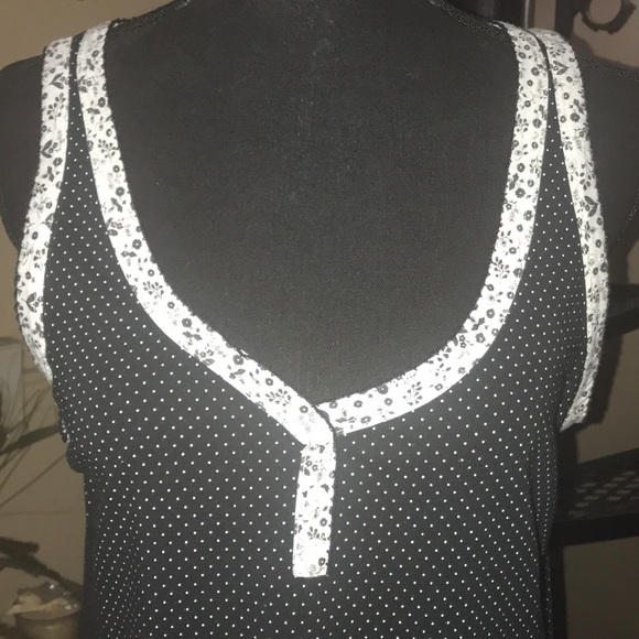 NWOT Polka Dot Floral Chemise Nightgown & Robe set - Picture 3 of 6